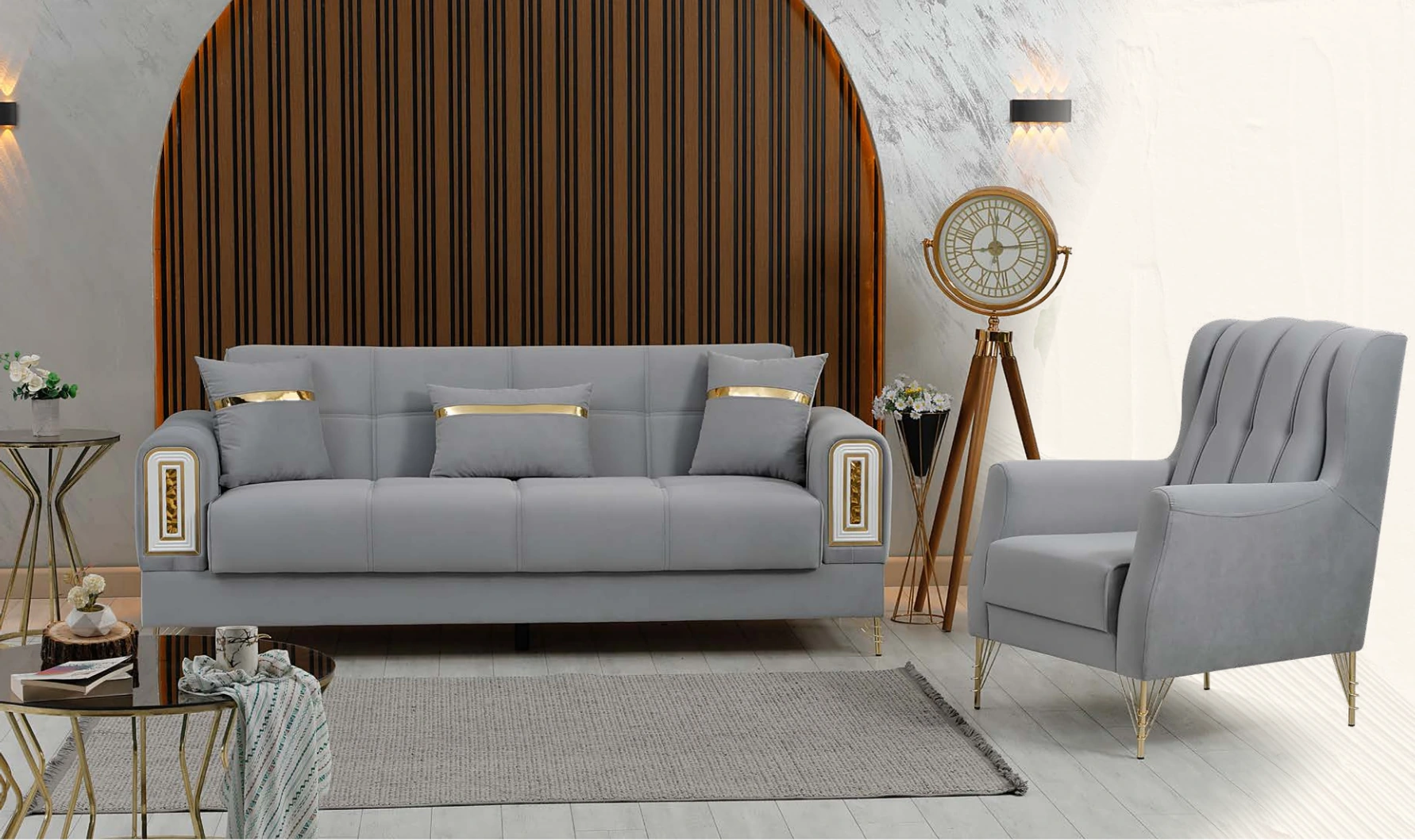 Safran Sofagarnitur